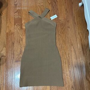 Brand new sculpt knit mini dress